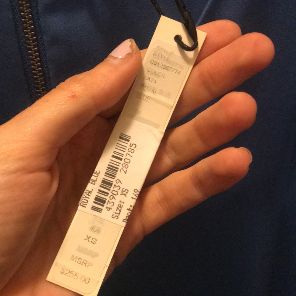 Alice + Olivia blue dress new with tags size XS - Picture 6 of 7